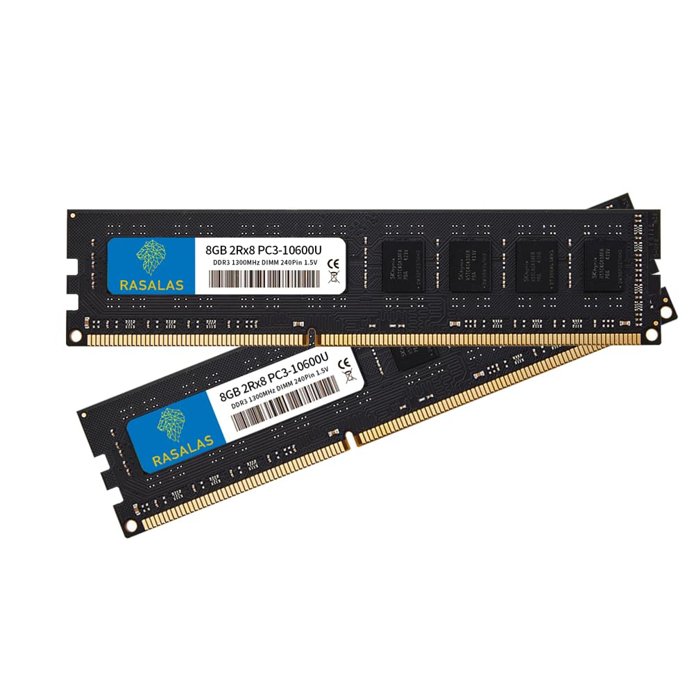 Rasalas 16gb Kit 2x8gb Ddr3 1333mhz 2rx8 Pc3 10600u 8gb