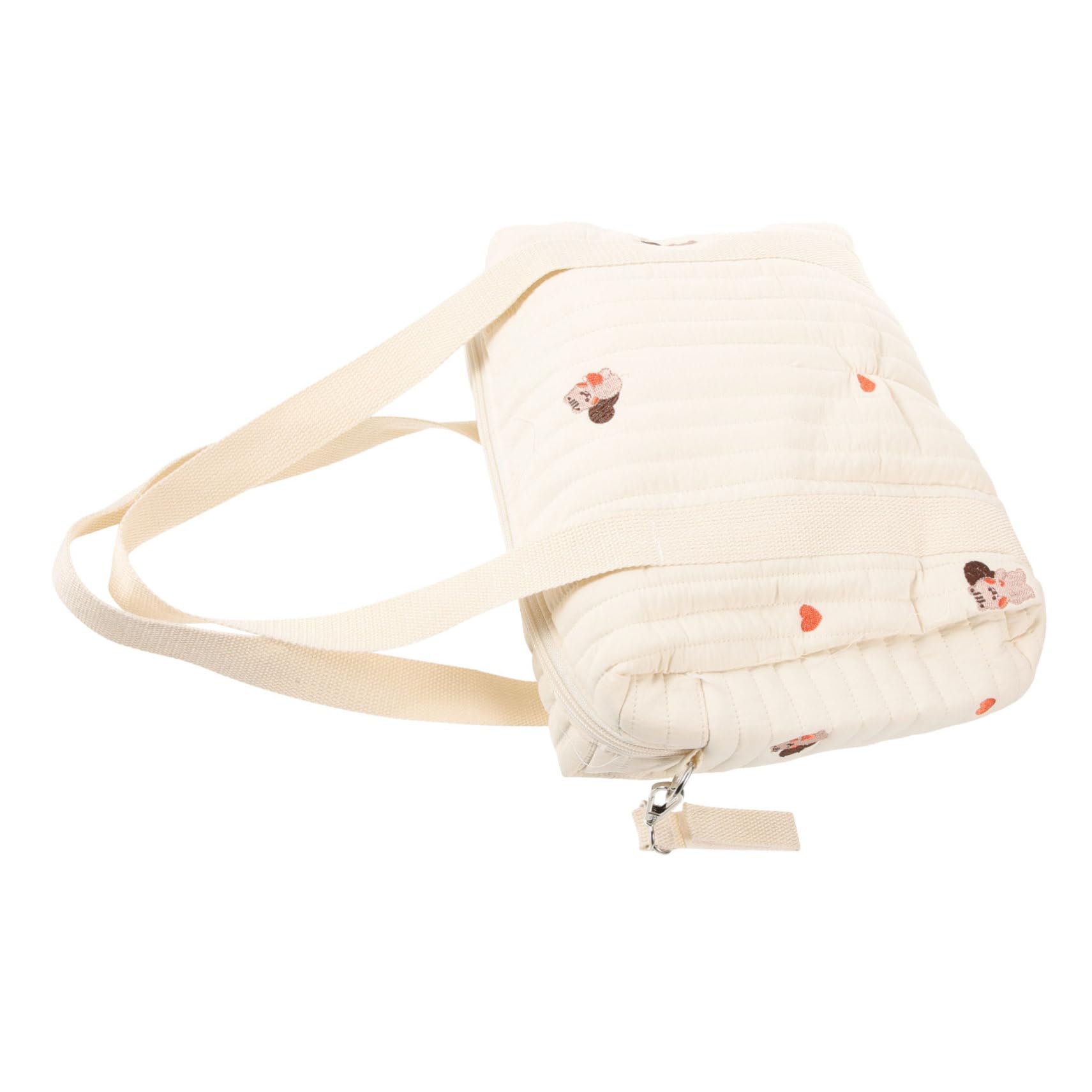 VICASKY Borsa per Pannolini Portatile in Cotone Borsa per Passeggino per Viaggio per Pannolini e Panni