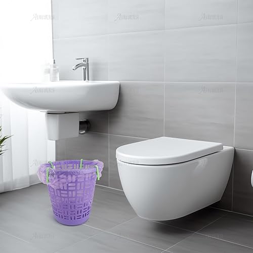 Miniatura 6 de AUEAR, Paquete de 10 cubos de basura con clip para bolsa de basura verde, clips antideslizantes