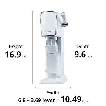 Amazon.com: SodaStream - ART Sparkling Water Maker | STARTER