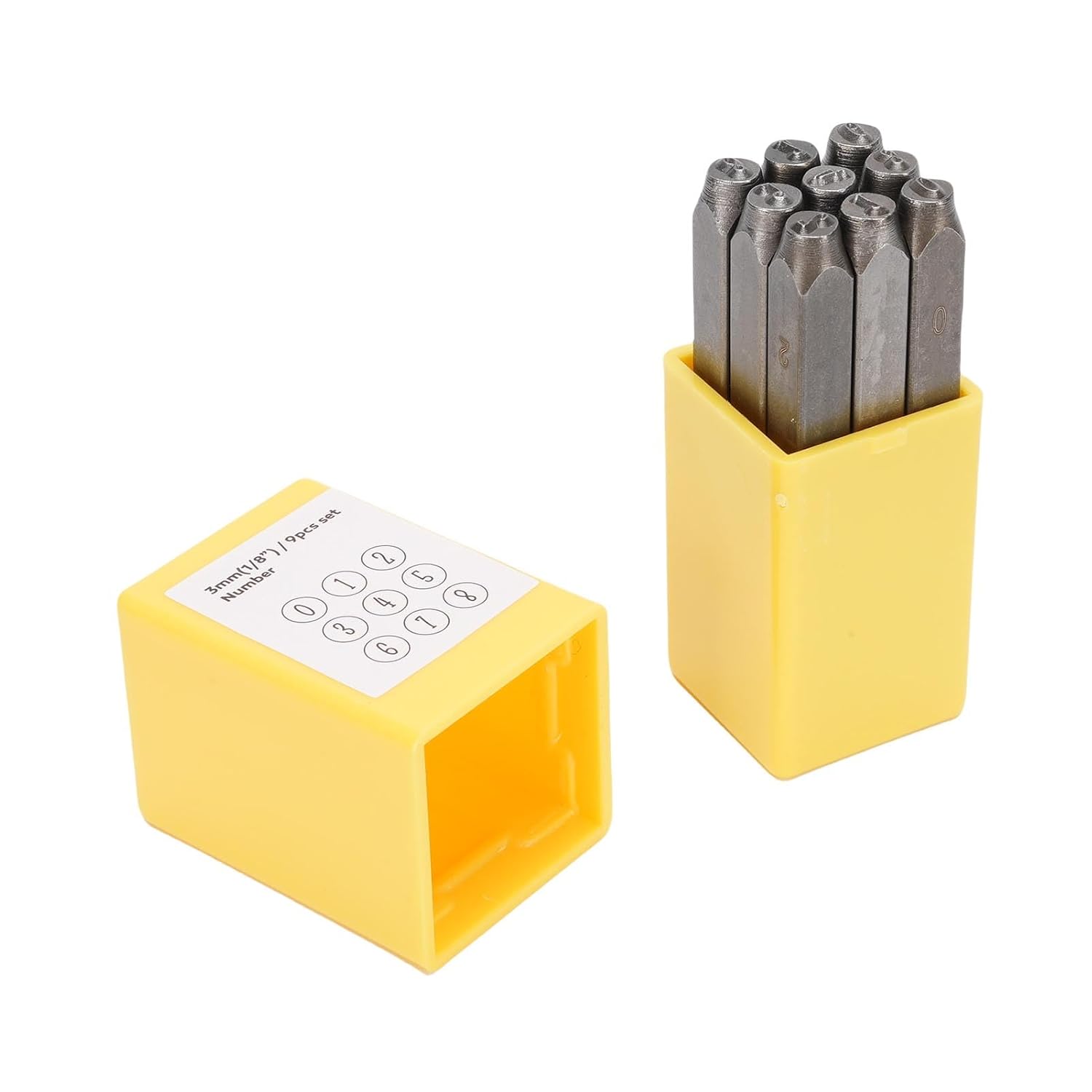 Jeanoko Metal Stamp Kit Compact Durable Versatile Set for Jewelry Making