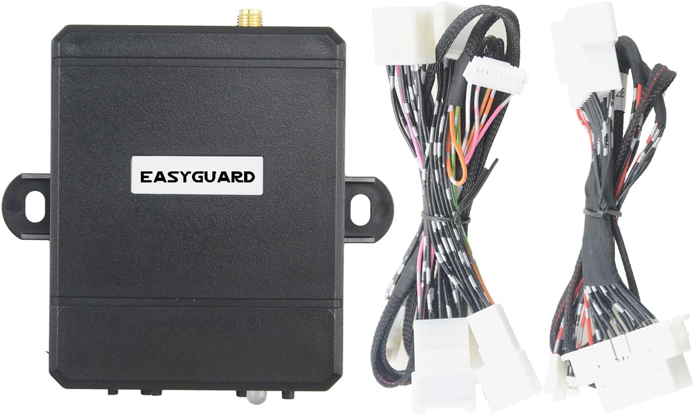 EASYGUARD Plug & Play Remote Starter System fit for Selected Toyota Land Cruiser 2008-2015 & Lexus LX570 08-15 with Push Start Button Automation LHD Car