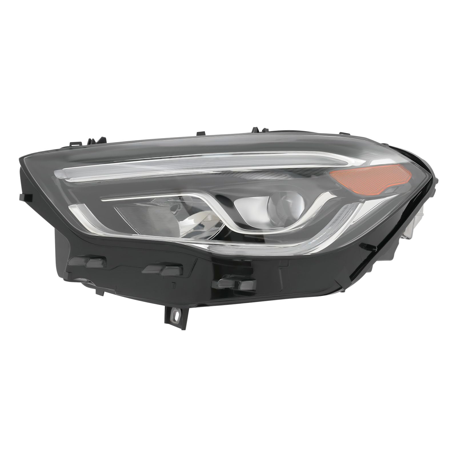 LED Headlight for 2021 2022 2023 for Mercedes Benz GLA 250/GLA35 AMG/GLA45 AMG(H247 Body,Fits Factory Headlight Without Adaptive Light (AFS) Model Only),OE: 2479068101 2479068201 (Left)