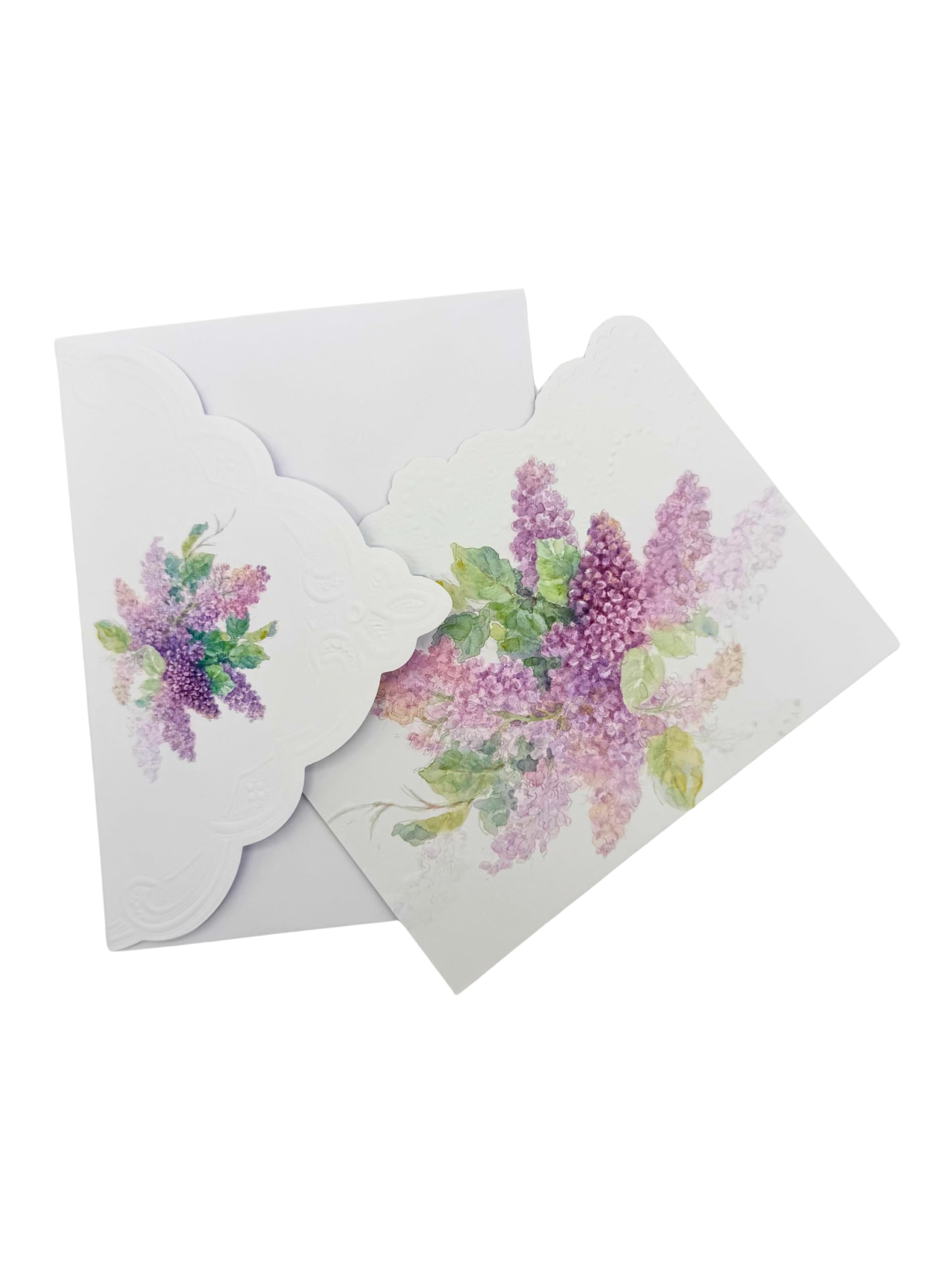 Amazon.com: Poster Foundry Summer Lilacs Boxed Note Cards by Carol