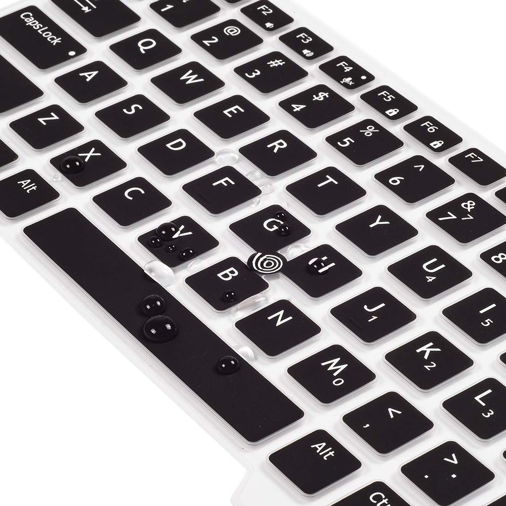 Keyboard Cover For Dell Latitude E7450 E7470 E5470 E7480 5480 5490 5491 7490 Dell Latitude 3340 340 Laptop Keyboard Protector Ultra Thin Soft Keyboard Skin Black Us Layout With Pointing Amazon Sg Electronics