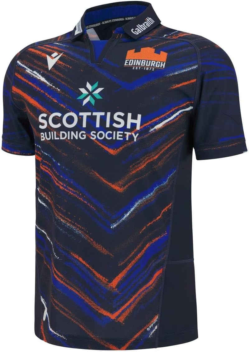 Macron Edinburgh Home Replica Rugby Shirt 2025/26
