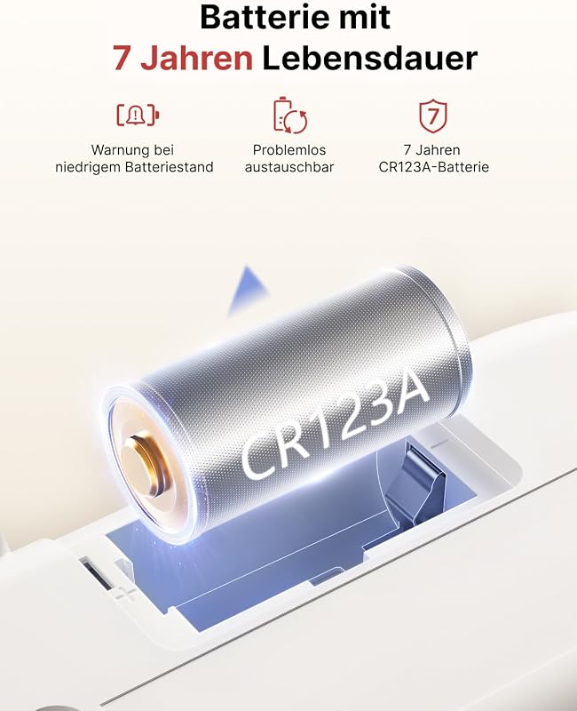 X-Sense XC01-R Szénmonoxid Érzékelő, TÜV Tanúsítvánnyal, Digitális LCD Kijelzővel, 7 Éves Cserélhető Elemmel, Memória Funkcióval, Falra Szer