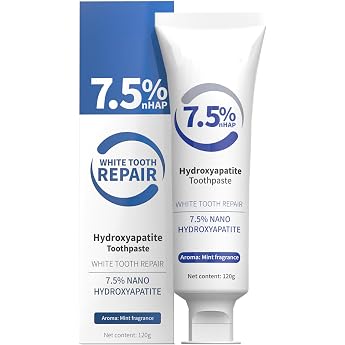Hydroxyapatite Toothpaste for Advanced Enamel Protection SP-6 Probiotic Whitening Toothpaste - Improved Formula with 6 Probiotics Fluoride Free SP-6 Ultra Whitening Toothpaste Pack of 1