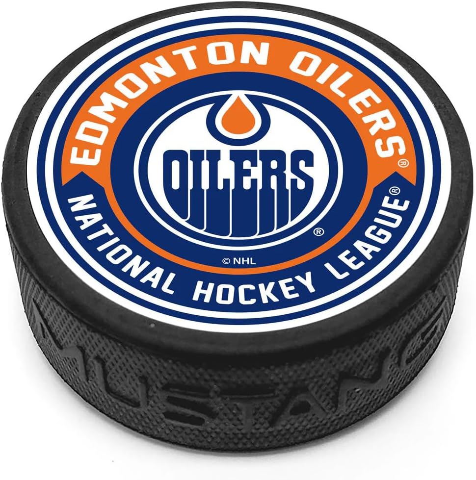 Edmonton Oilers Puck - Arrow