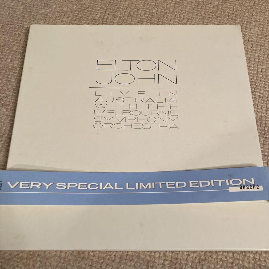 エルトンジョン ライブ限定盤 LP 2枚組レコード 【公式通販】