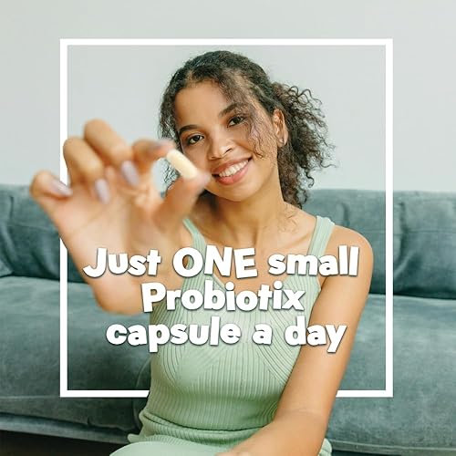 Miniatura 3 de Probiotix - Probiótico de 12 cepas + fibra prebiótica, 30 mil millones de UFC Salud intestinal y equilibrio digestivo Apoyo a los gases y la