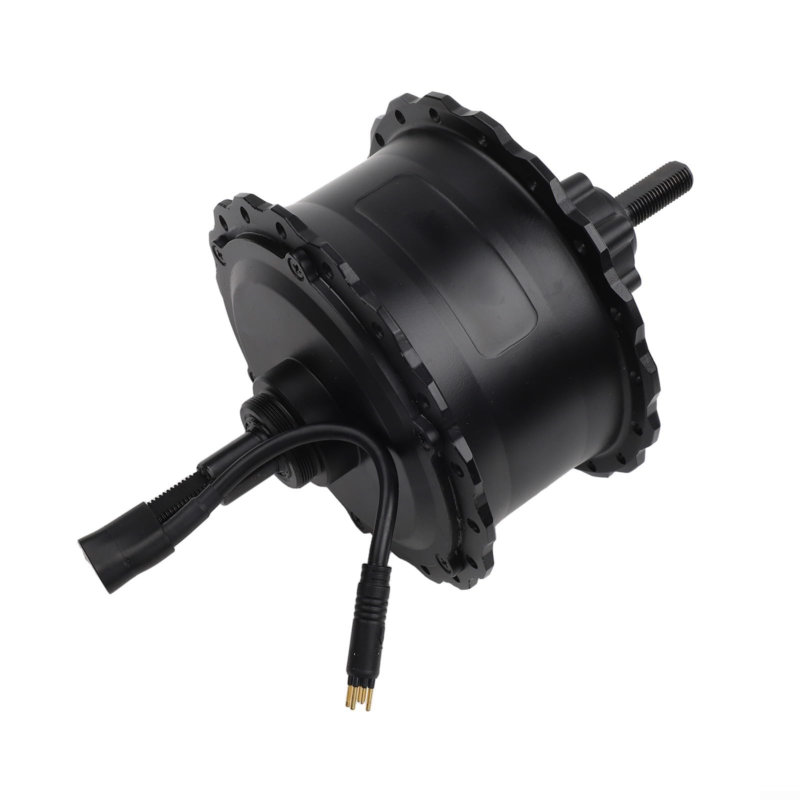 Moteur de moyeu de vélo électrique 48 V 750 W sans balais pour Fat Bikes prenant en charge le volant d'inertie à entraînement arrière Moteur 6/9 vitesses avec large distance de moyeu