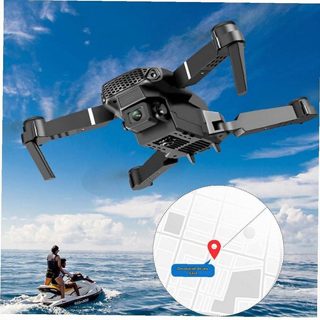 Gps Drone E88 Pro Para Adultos Cámara 4K Plegable Video En Vivo Drone Rc Quadcopter Organizar Aviones Con 1 Batería