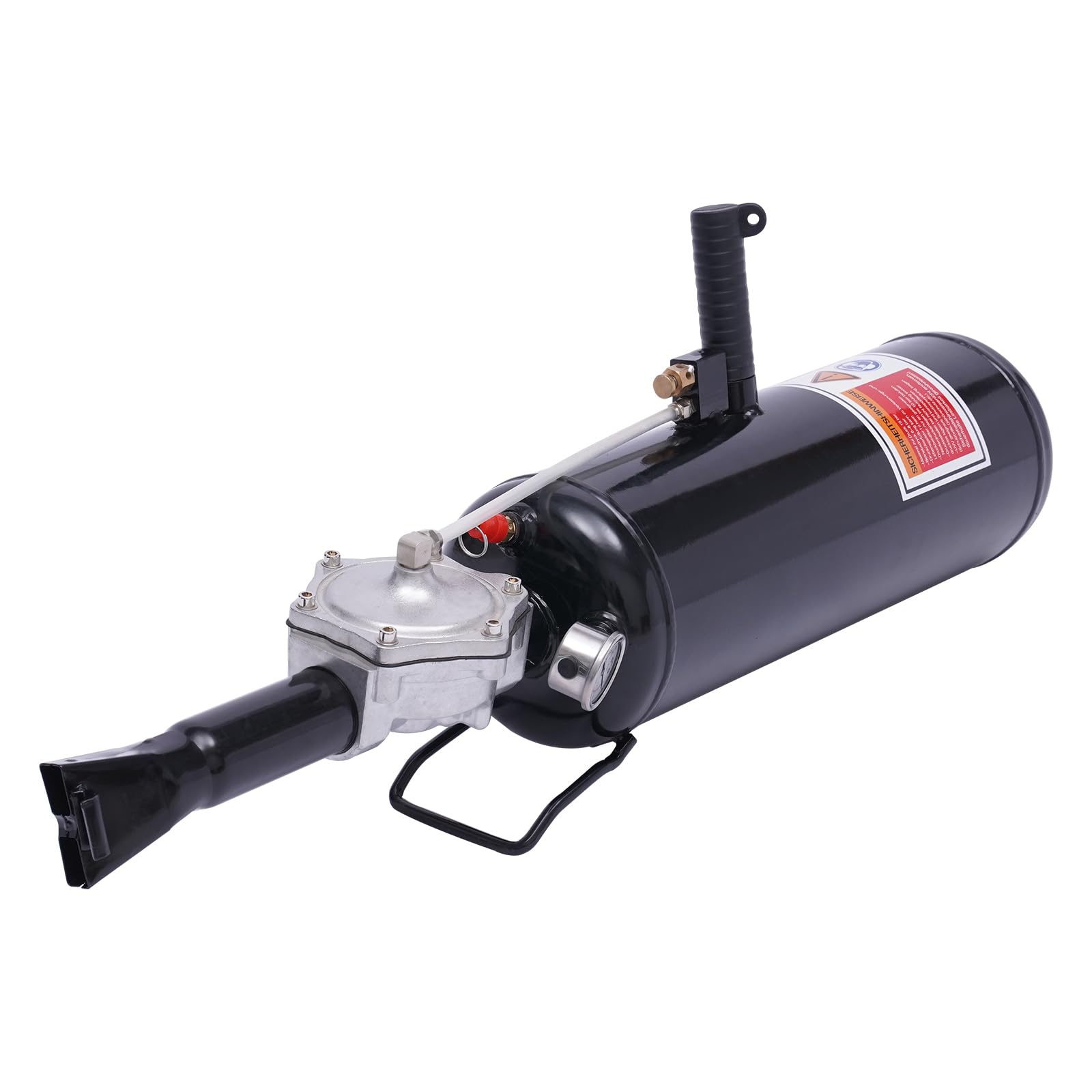 PIAOYUE- 8L/2.1 Gallon Air Tire Bead Seater Blaster Tank Tool, 2.1Gallon Trigger Seating Inflator with Gauge for Car Truck ATV Tank Tire Inflator Tank, Black