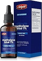 Vista 1 de Arigold Solución azul de metileno grado USP 1% – Botella cuentagotas de 2 onzas líquidas Grado farmacéutico Fórmula electrolítica 99% pura