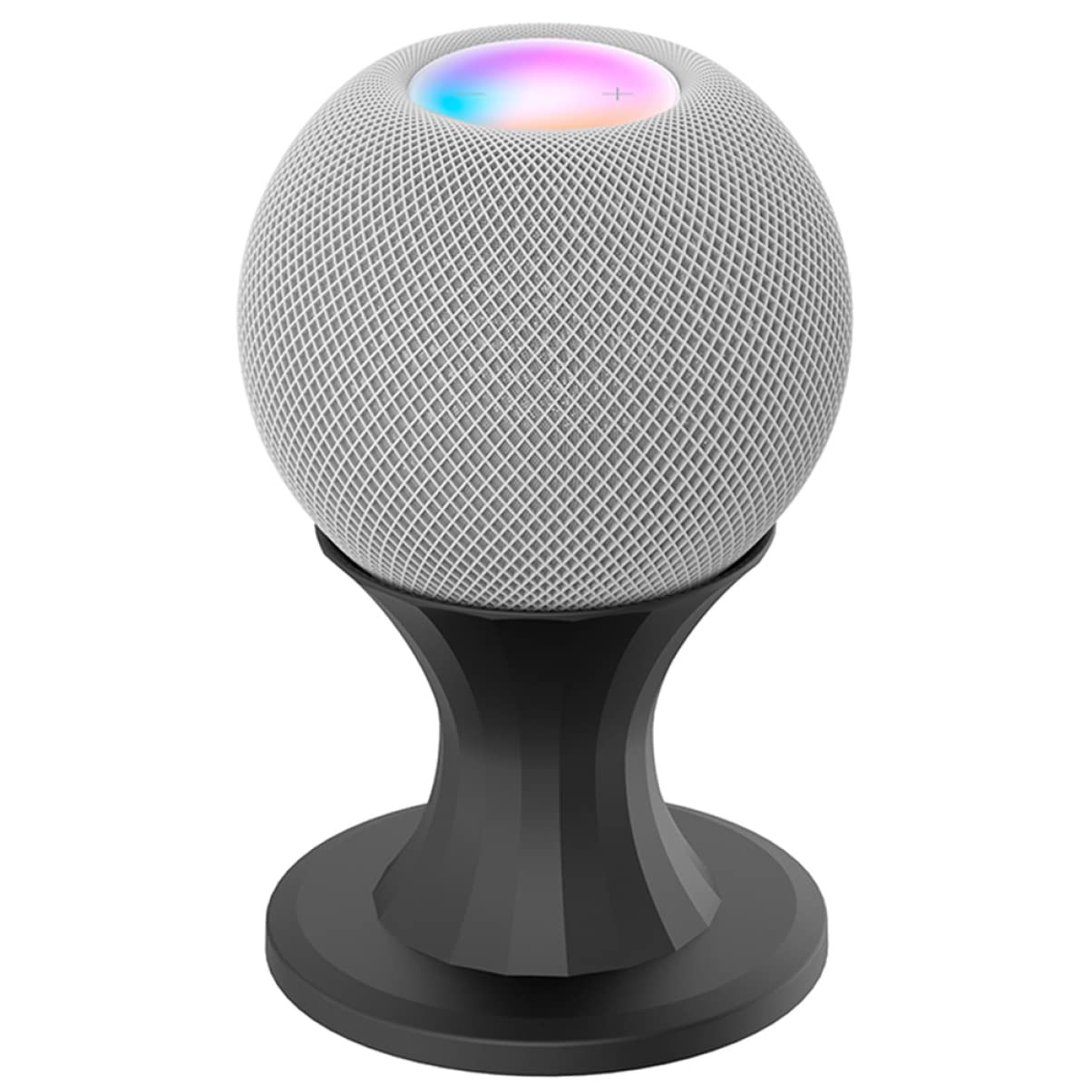 Lurrose Tabletop Speaker Holder Bracket for Mini Elegant Design with Wire Management Lightweight and Modern Desktop Stand Accessory for Home Decor Practical and Convenient