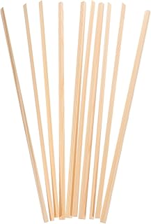 UKCOCO 10pcs Triangular Wooden Window Molding Trim 30cm Long 6mm Edge Thickness Pine Wood Decorative Strip for DIY Projects and Home Decor