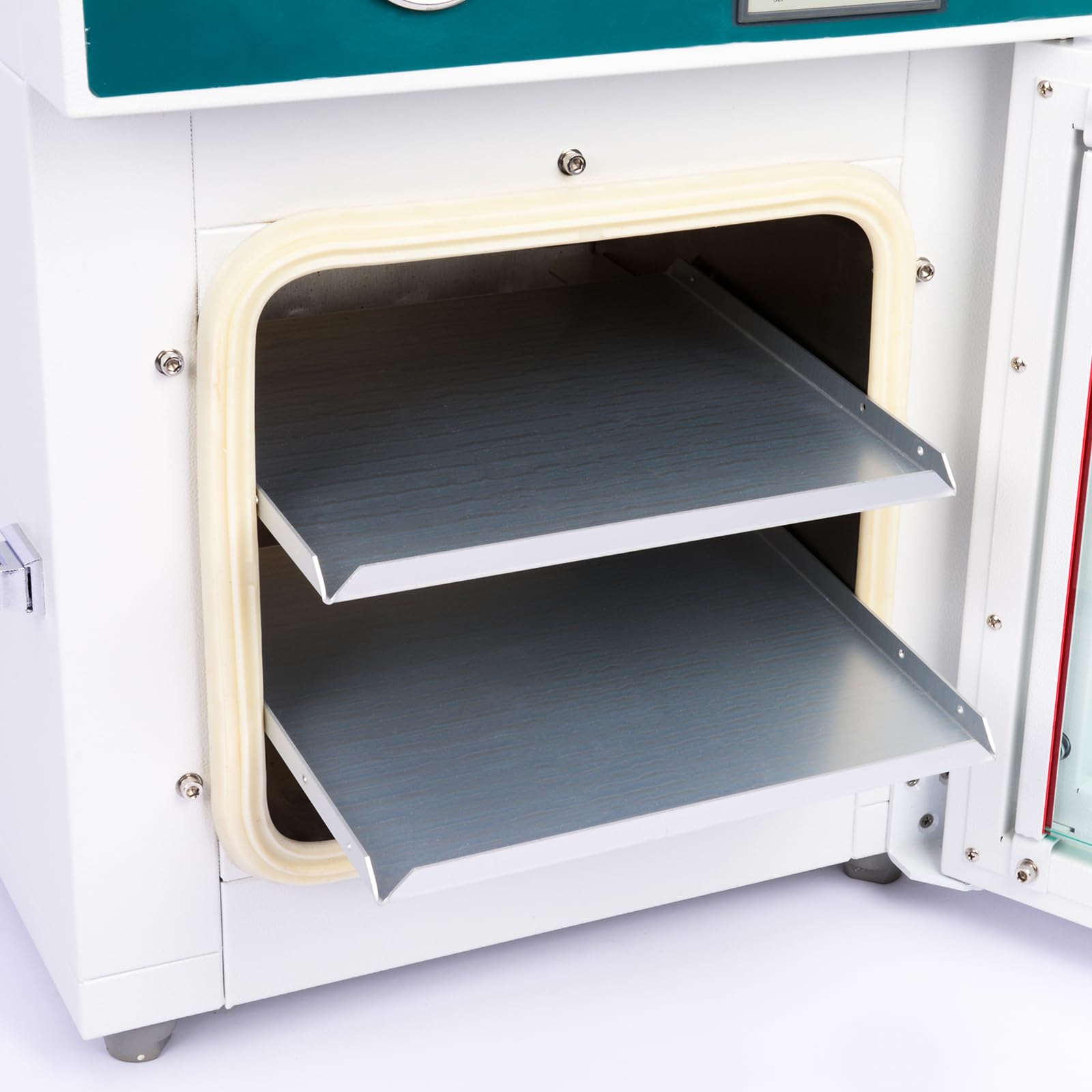 stonylab Vakuumtrocknungsofen, 24l/0,9 cu ft Labortrocknungs-und Heizofen mit Vakuummeter und Digitaler Steuerung, Vacuum Drying Oven, 220V/RT+10-250℃, Edelstahl