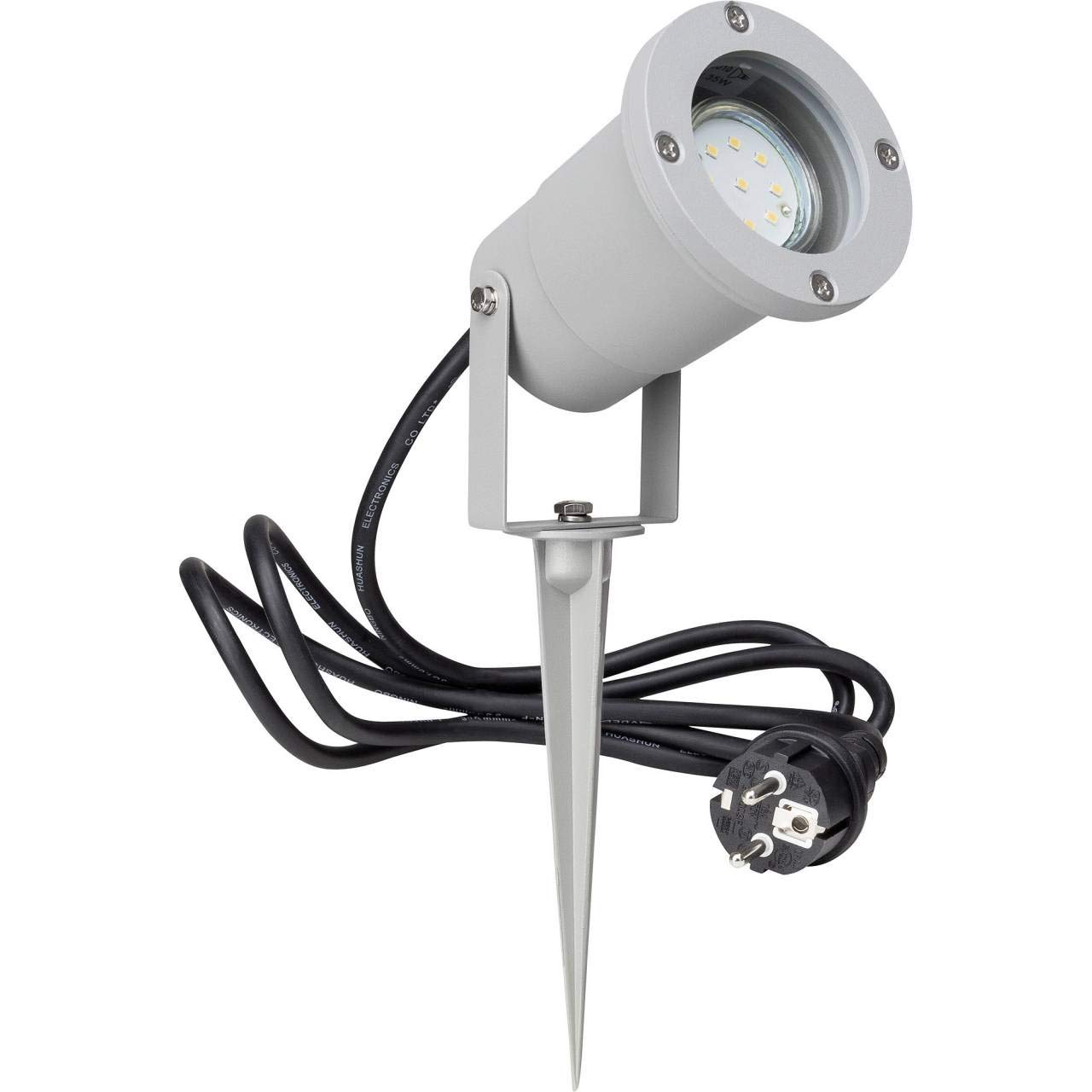 BRILLIANT lampada Janko LED picchetto esterno da terra 32cm nero