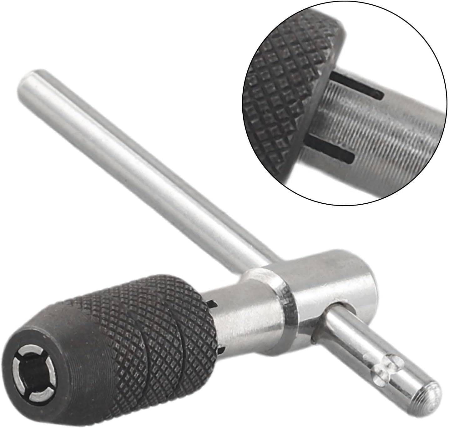 T Type Handheld Ratchet Tap Holder Tool Perfectly Suited for Efficient Threading Tasks in Tight Spots (M3-M6)