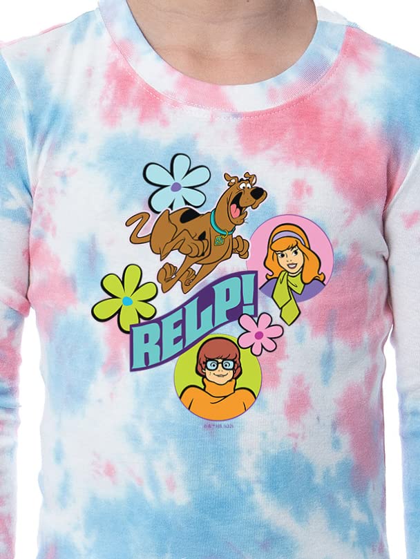 INTIMO Scooby-Doo Girls' Unisex Child Relp! Daphne Velma Character Pajama Set3
