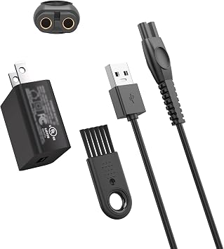 Superer 5V Fast Charger for Philips Norelco One Blade 360 QP2724 QP2834, Wet&Dry Series 2000 2400, MG7910 MG5910 MG9510 MG9520 MG9525, QP4631 QP6552 QP1924 QP6542 QP1324 QP4530 for Phillips Shaver