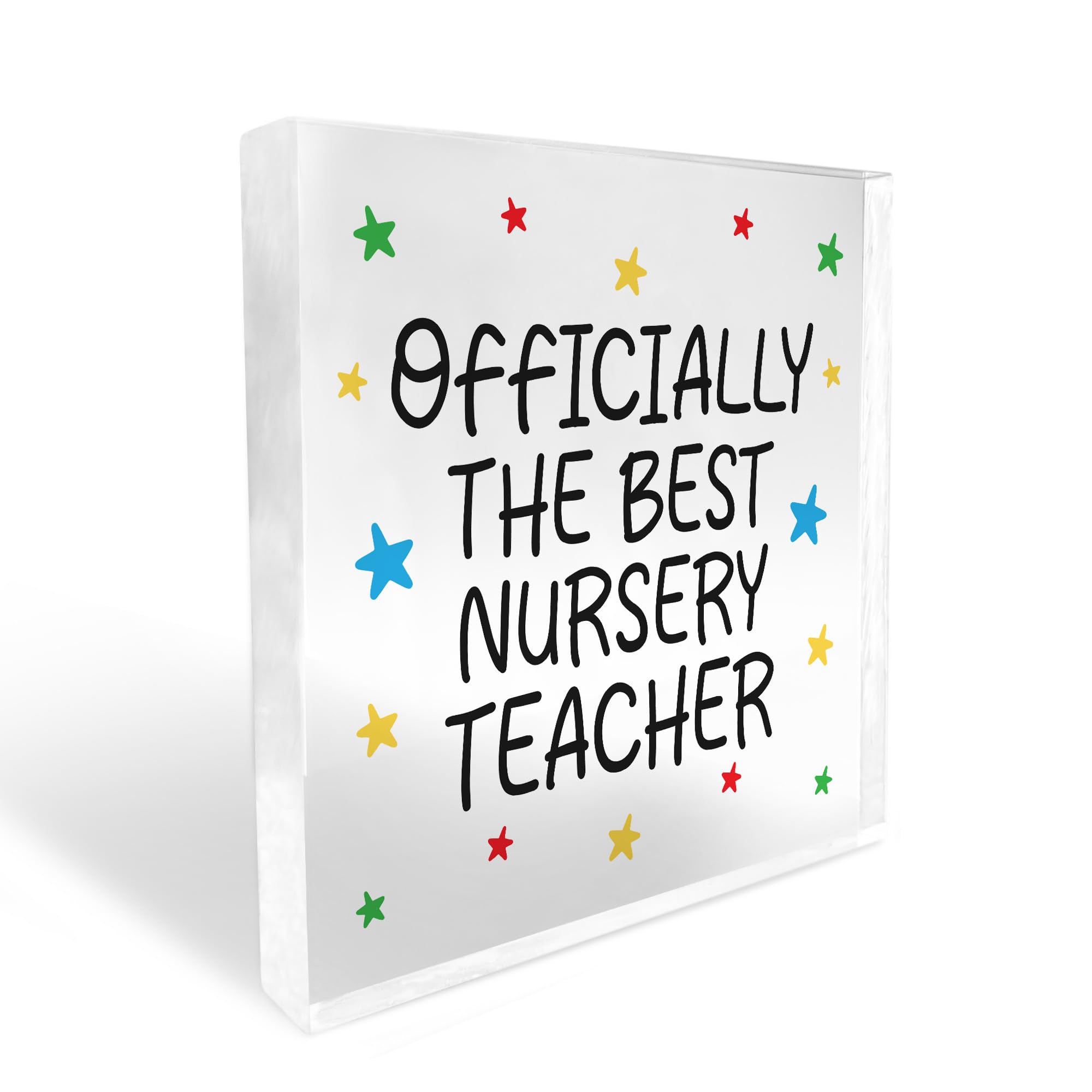 Red Ocean Nursery Teacher Gifts From Student BEST NURSERY TEACHER Thank You Gifts Leaving School Nursery Gift Keepsake