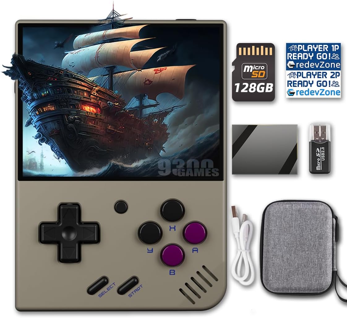 Amazon.com: Miyoo Mini Plus Handheld Game Console 3.5 inch Miyoo-Mini+ ...