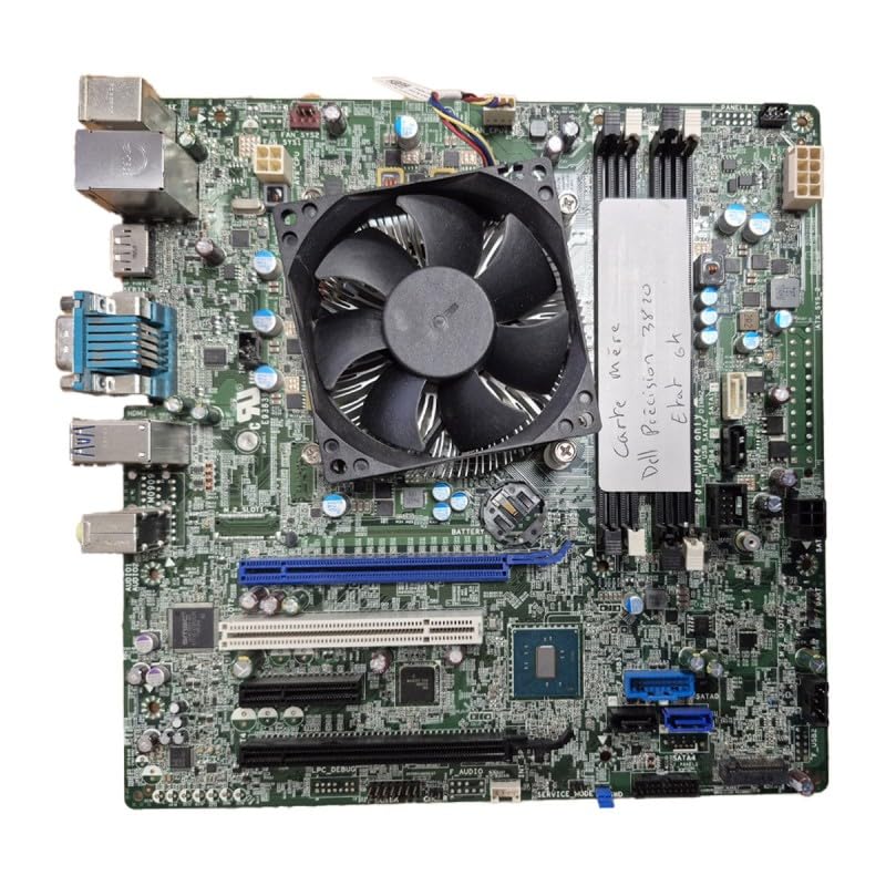 Carte Mère Dell Précision 3820 0MWYPTCN-0MWYPT-FCW00-77E-01J3-A01 0Y8T2X Ventirad