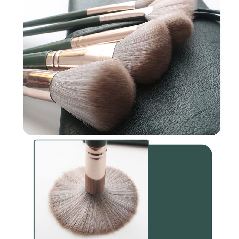 MADALIAN Makeup Brush Set Brush with Storage Bucket Beauty Tool Loose Powder Brush Foundation - Image 5