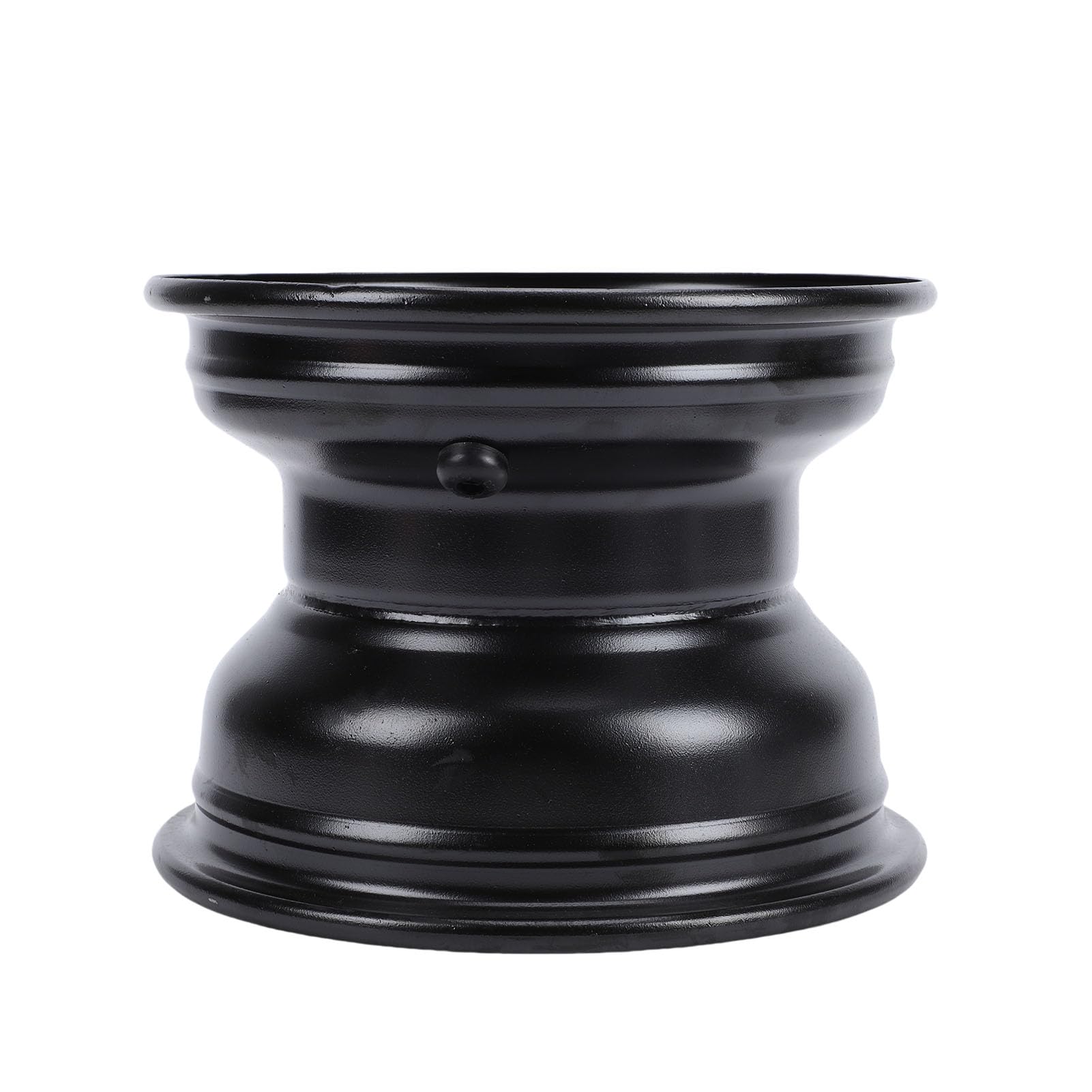 Tbest Cerchione ATV 18X9,5 8 Pollici in Acciaio Resistente Rivestito Nero Posteriore per Go Kart Quad Dirt Bike Ride On Tosaerba