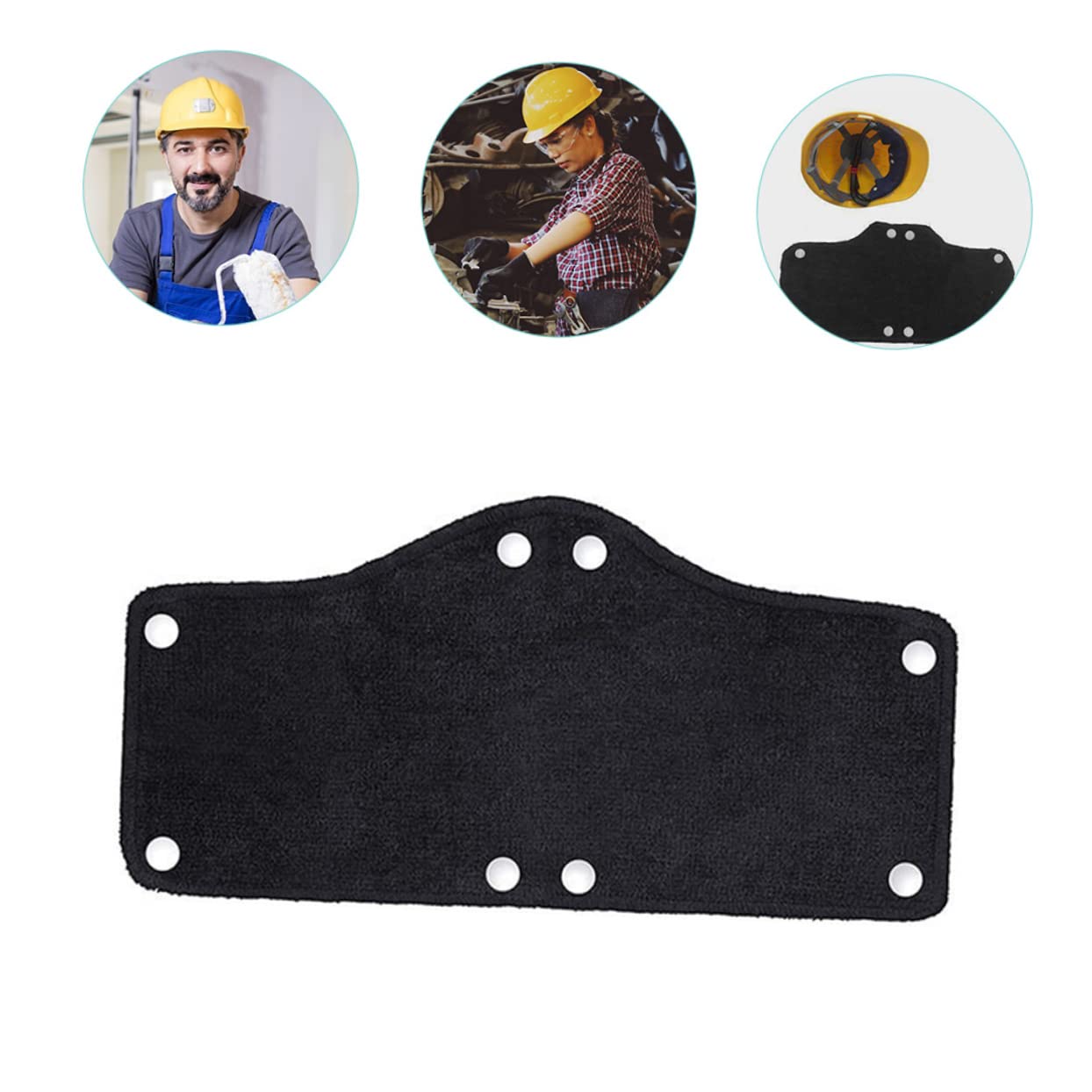 ULTECHNOVO 36stücke Hard Hat Schweißband Waschbare Wiederverwendbare Innenfutter Für Sicherheitshelme Komfortable Atmungsaktive Schweißbänder Für Baustellen Und Sommerarbeit