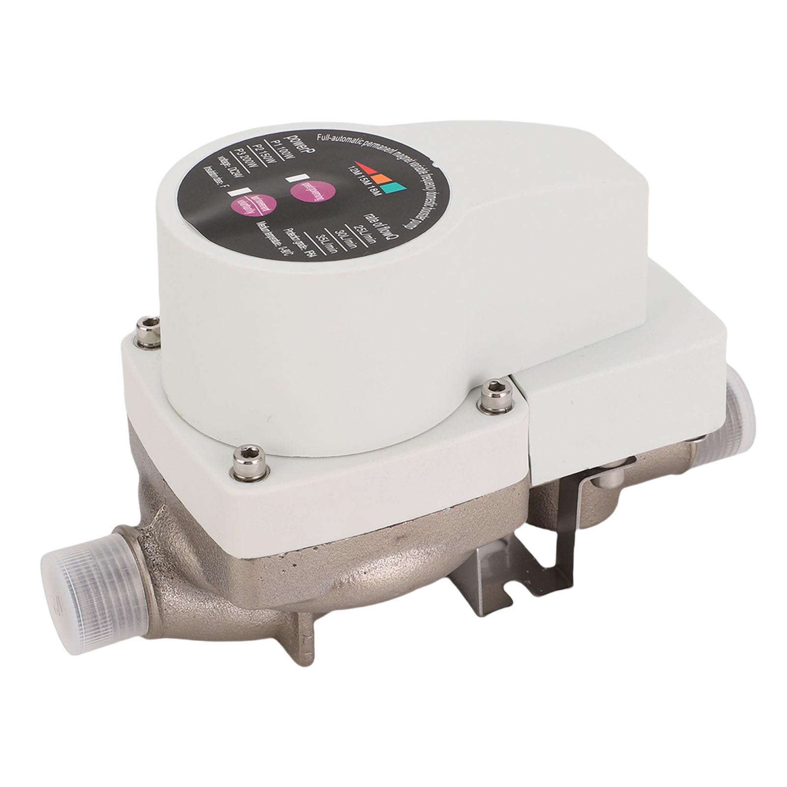 Pompa del Booster a Pressione Dell'acqua, Pompa per Booster D'acqua Automatica della Doccia Automatica, 3 velocità Regolabili, per i Faucet Toilette Caldaie Docce (2)