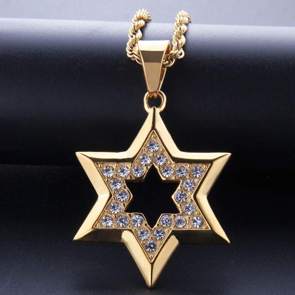 David Hexagram Pendant Necklace 