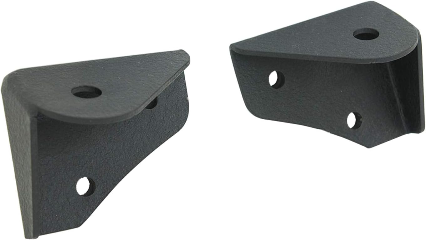 EAG LED Light Windshield Mount Corner Relocate Brackets Kit Fit for 07-18 JK