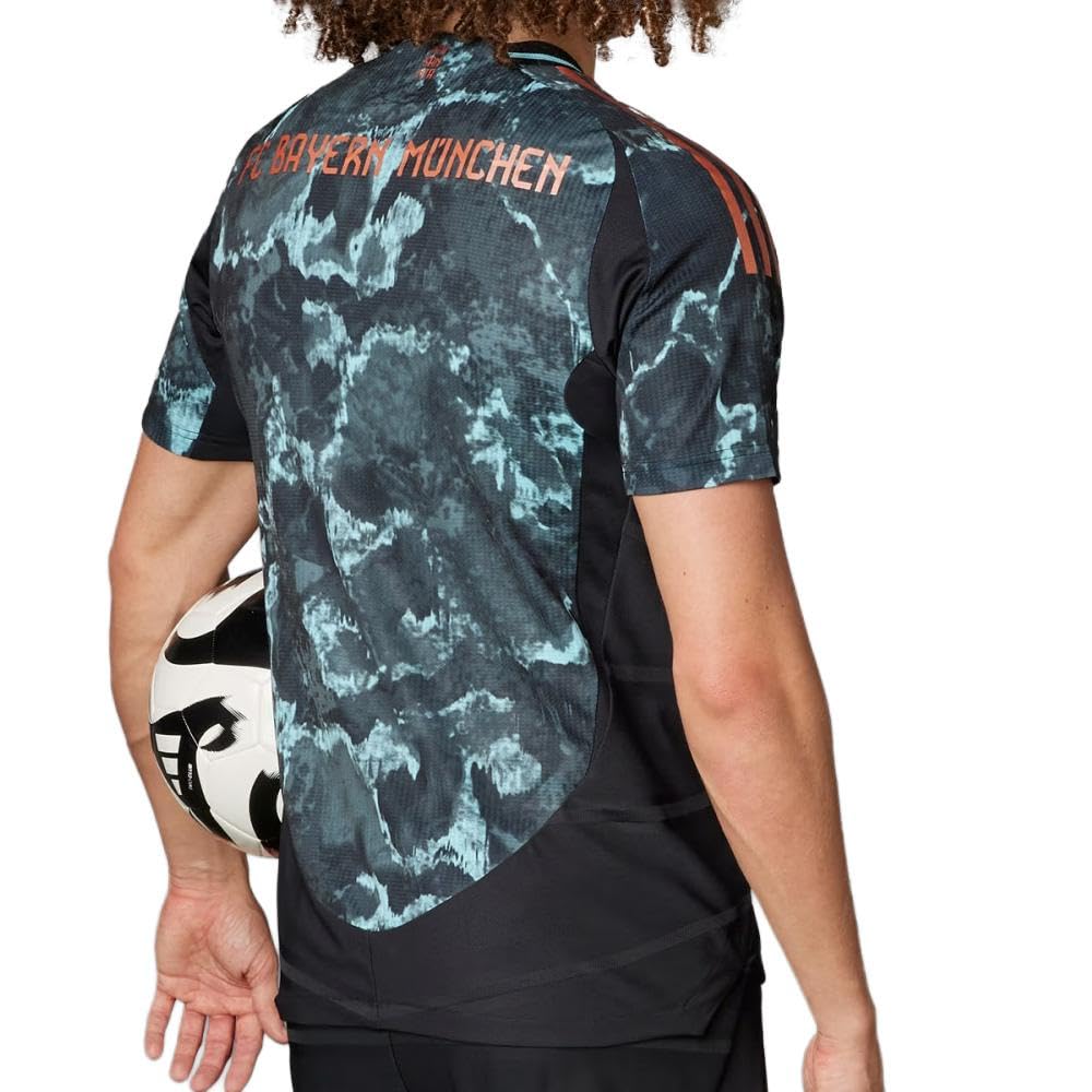 adidas FC Bayern Fußball-Trikot 24/25, Schwarz / Blau