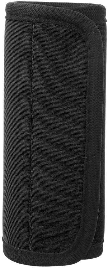 Folany Neoprene Luggage Handle Wrap, Suitcase Identifier, Soft Grip Handle Cover, Luggage Tags/Markers, Universal Travel Accessories for Travel Case, Black