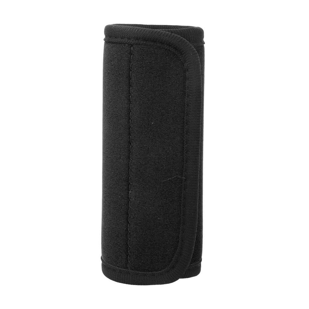 Folany Neoprene Luggage Handle Wrap, Suitcase Identifier, Soft Grip Handle Cover, Luggage Tags/Markers, Universal Travel Accessories for Travel Case, Black