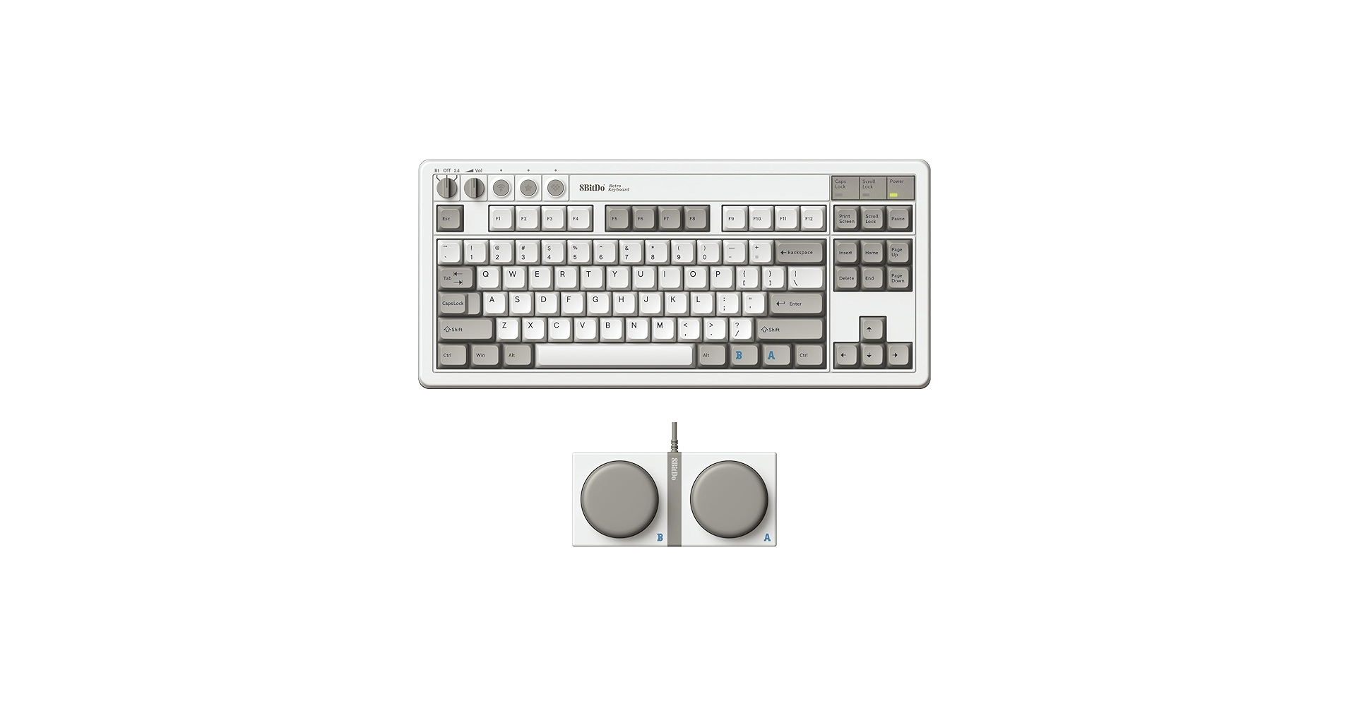 K.mKDU‼️ Amazon.com: 8Bitdo 87 Keys Retro Mechanical Keyboard