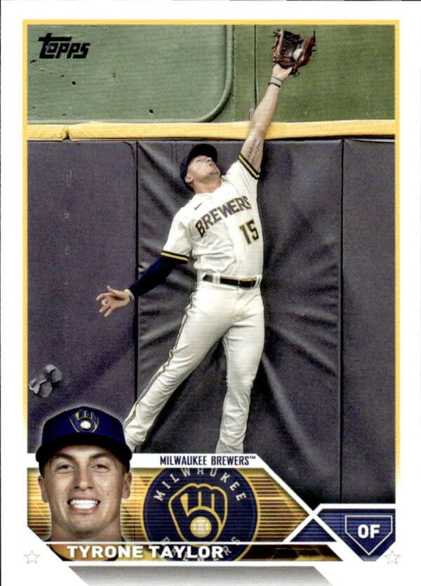 ♡貴重♡Topps MLB TRADING CARD 2023 トレカ Amazon.com: 2023 TOPPS #61 TYRONE TAYLOR MILWAUKEE BREWERS