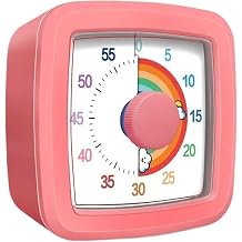 Kitchen Cooking Timer Study Timer Kitchen Accessories Clock Pomodoro Digital Students' Visual Time Countdown Tools BarPink