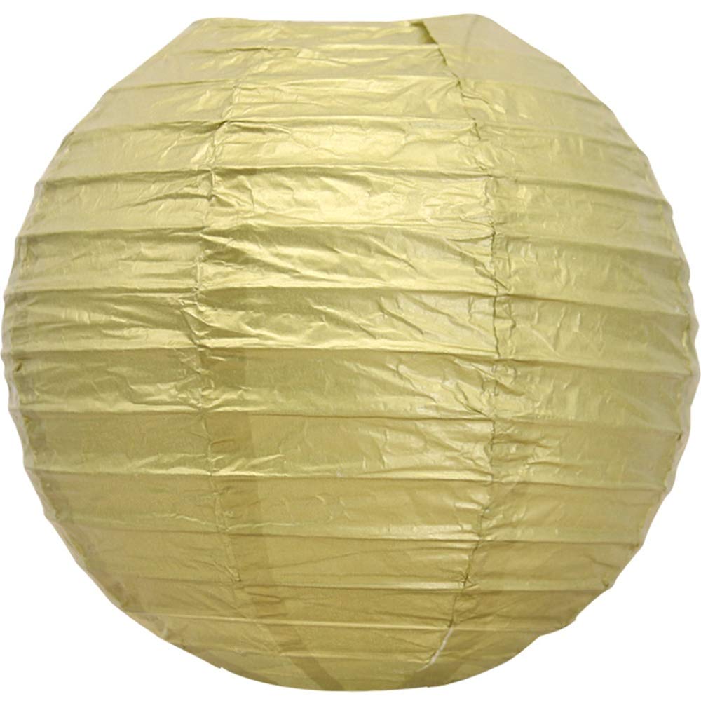 Time to Sparkle Tissue Paper Round Lanterns LampShade Lamp Shade Wedding Birthday Party Decoration | Light Pink, 8"(20cm) | — view 19