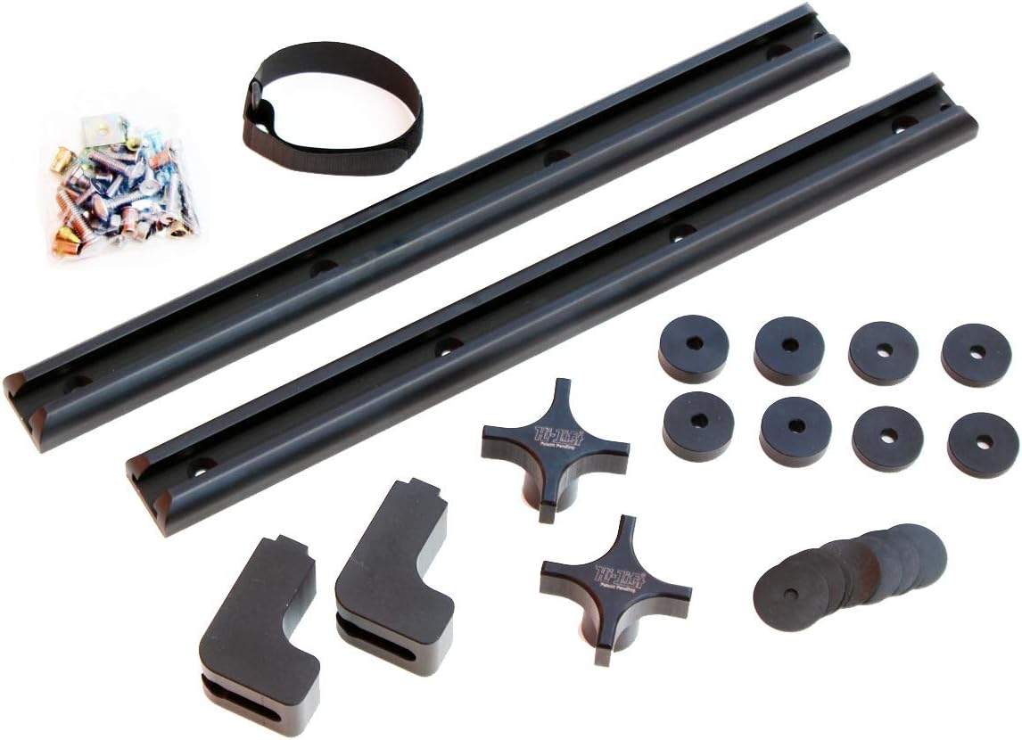 Hi-LiftTT-1000 Trail Trak Mounting System, Black