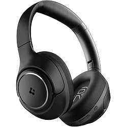 Offerta Spigen Audio Cuffie Bluetooth Over-Ear Wireless SA-HP P10, Bluetooth 5.4 con Fino a 30 ore di Autonomia, Connessione Multipoint, Cuffie Gaming Wireless USB-C 3 modalità Cancellazione Rumore - Nero in sconto oggi