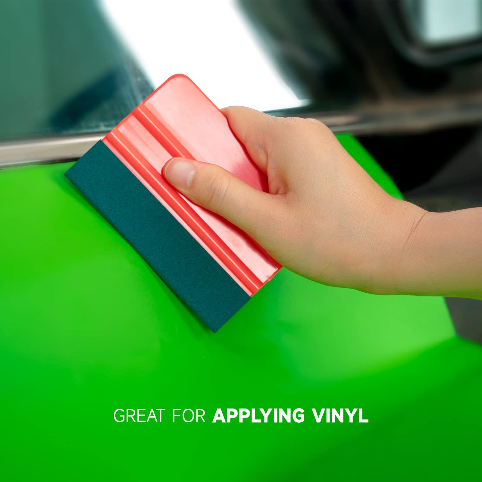 3-tlg. Rakel Set Für Vinylfolie - Filzrakel Für Auto Folien Und Basteln