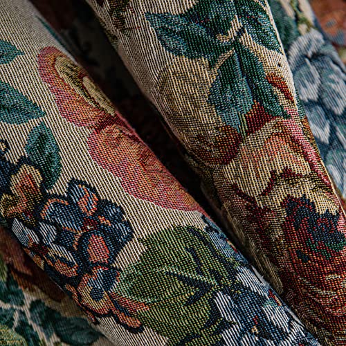 Stacypik Farmhouse Vintage Floral Sofa Cover For Pets Scratches,Gorgeous Retro Sectional Couch Covers Living Room Tassel Boho Couch Protector For Recliner Chair Futon Sofa Slipcover Blanket-71X118In #TOP7