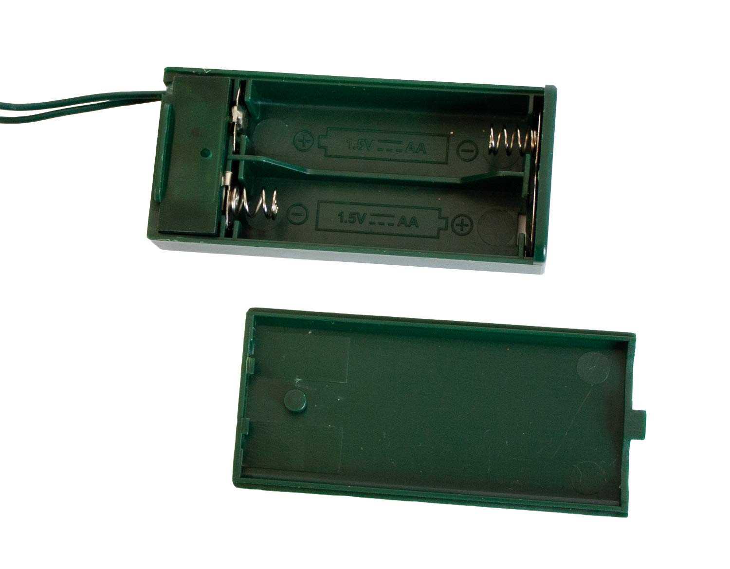 Idena 8582154 – dekoracyjna choinka z 20 diodami LED w kolorze ciepłej bieli, ok. 35 cm wysokości, z czerwoną ozdobą drzewka w doniczce, z 6-godzinnym timerem, zasilana bateriami, dekoracja do wnętrz