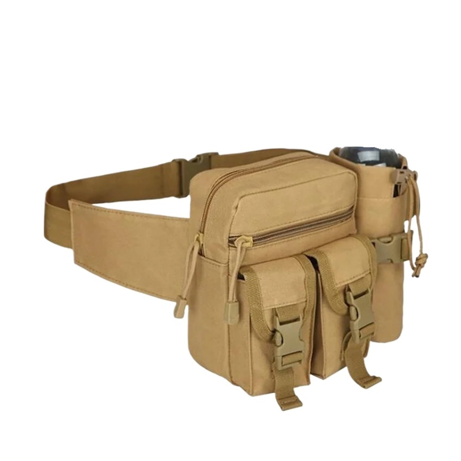 Lässige Gürteltasche for Herren, geeignet for den Außenbereich(Khaki)