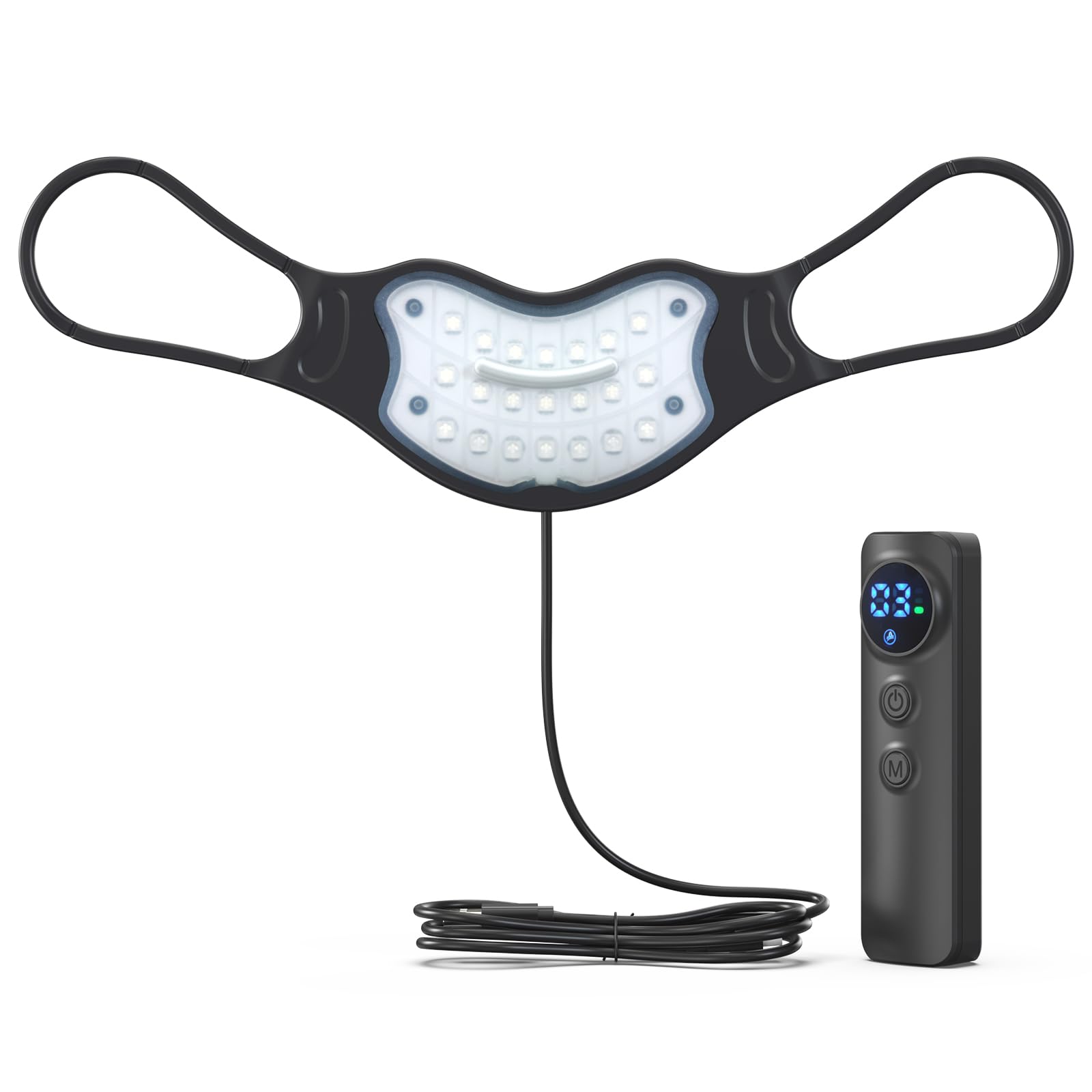 ESTANANA Red Light Therapy Lip Plumper Device, Lip Plumping Enhancer, LED Light Therapy Device for Lips, Lip Plumper Tool, Anti-Aging Lip Plumper for