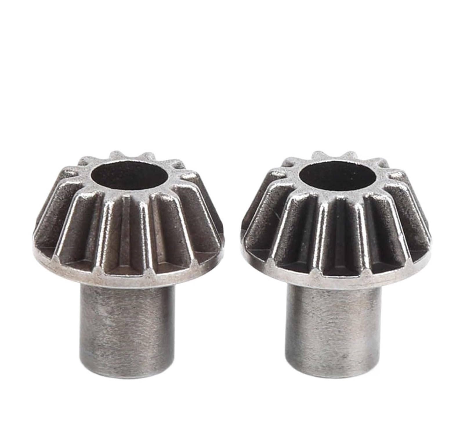 Bevel Gear Pinion Hardware Mechanical 2pcs Metal Diff Gear 12T Drive Motor Pinion Gears